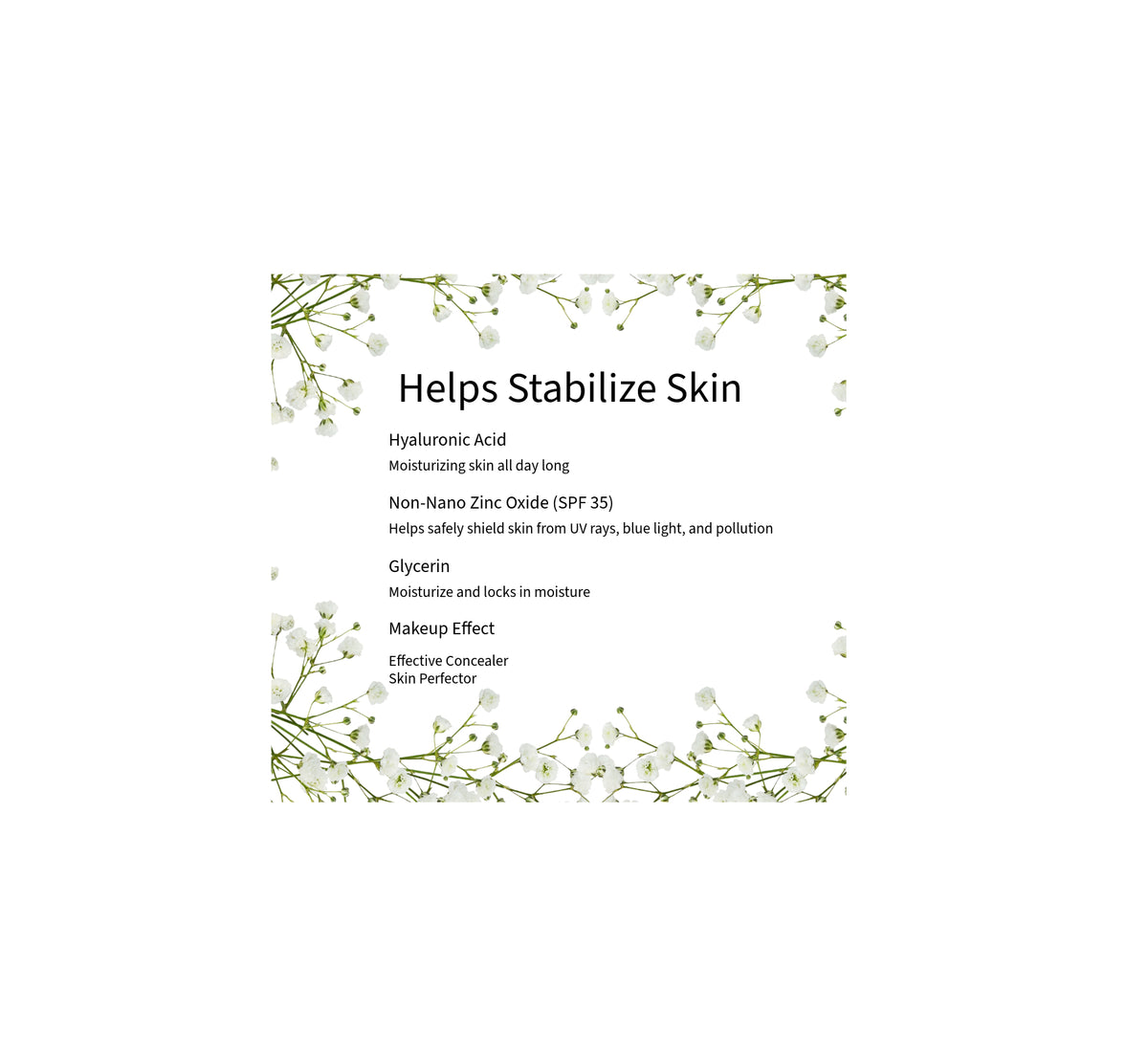 Skin Perfector Moisturizing Makeup Primer Green image 3