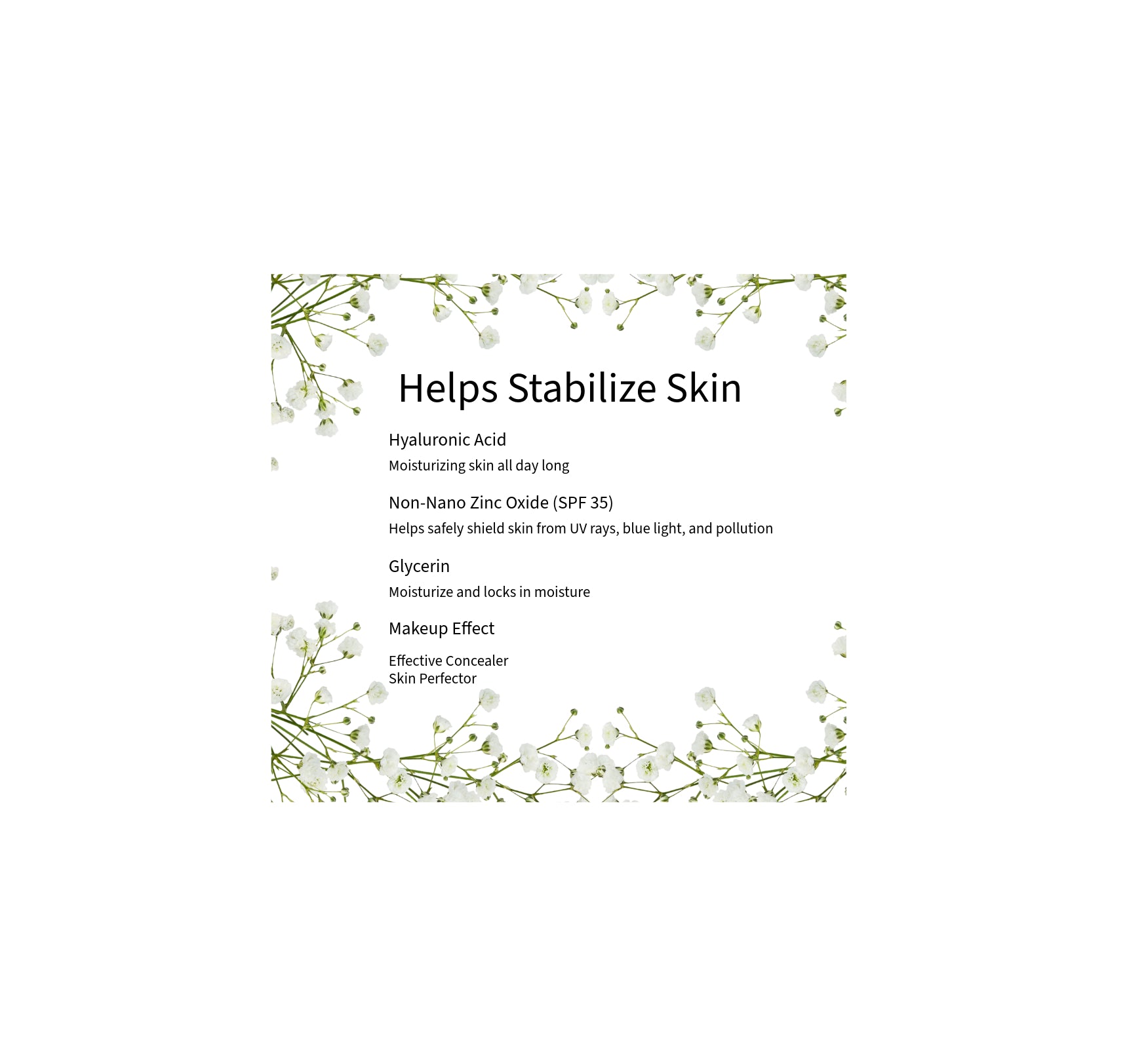 Skin Perfector Moisturizing Makeup Primer Green image 3