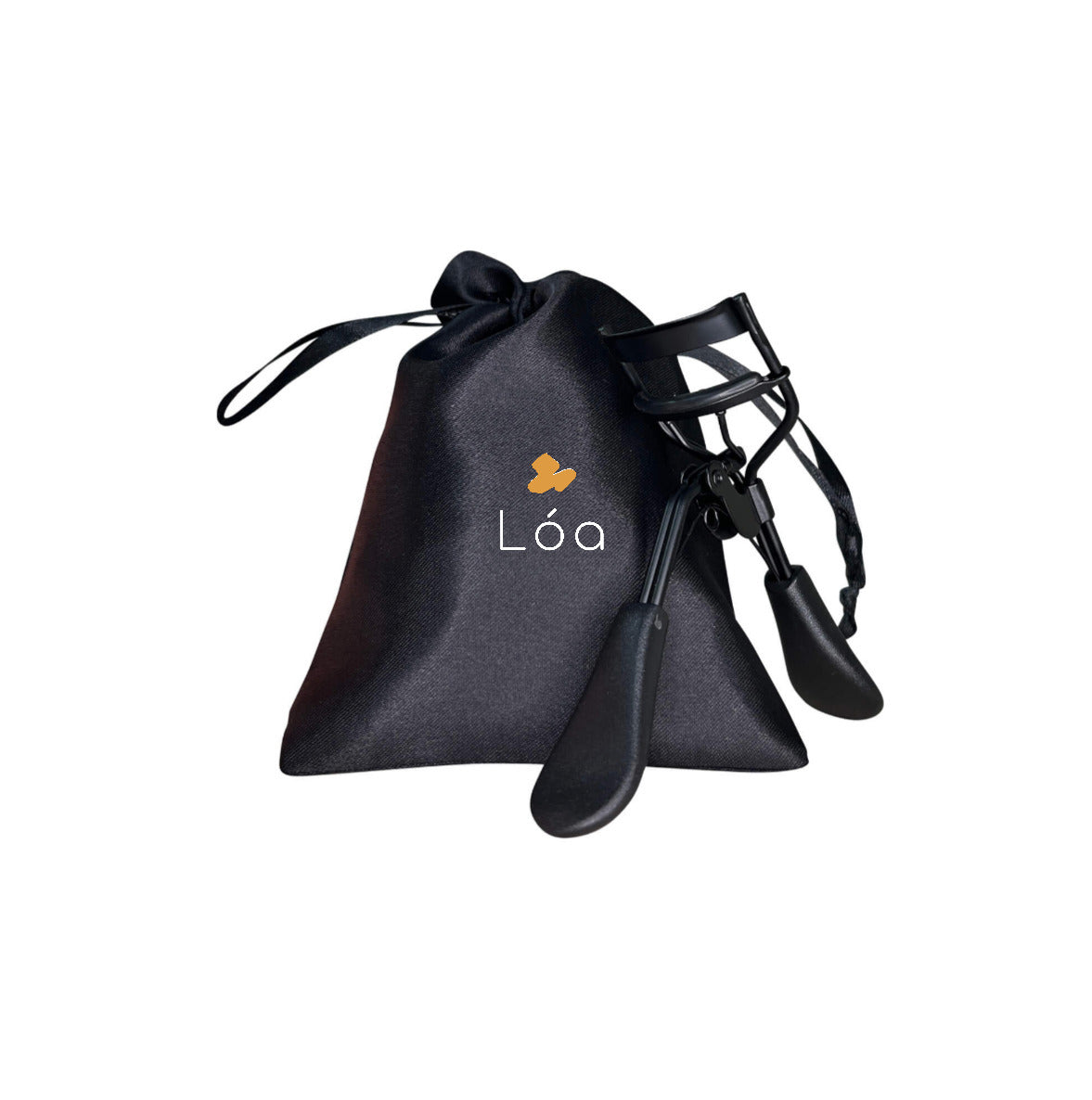 Eyelash Curler with Padded Handles Black