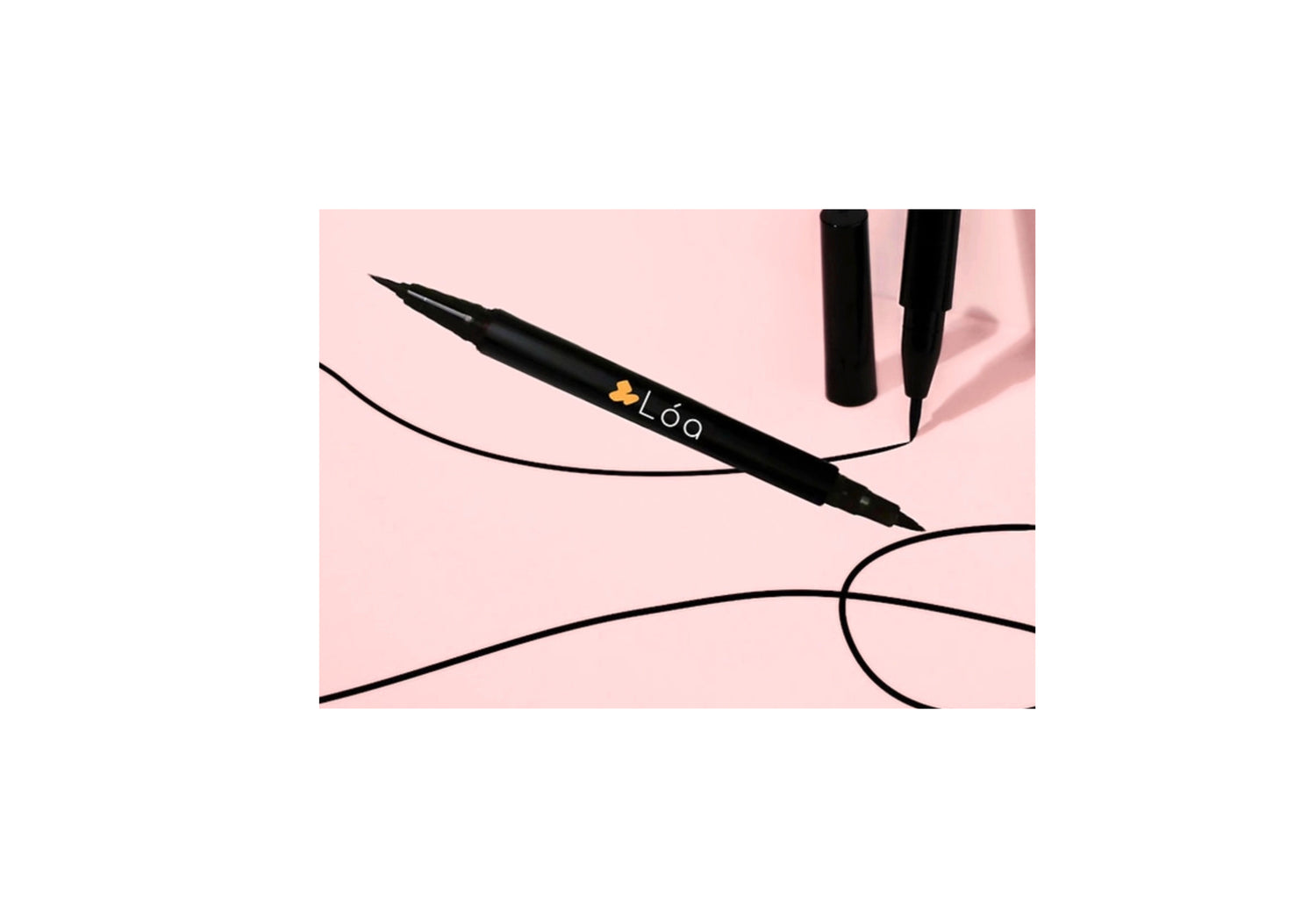 Dual Tip Liquid Eyeliner Black image 1