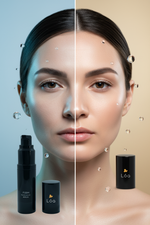 Face and Eye Firm Serum - Split Face Concept