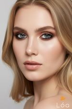 Light Skin Blonde Model - 6 Eyeshadow Palette