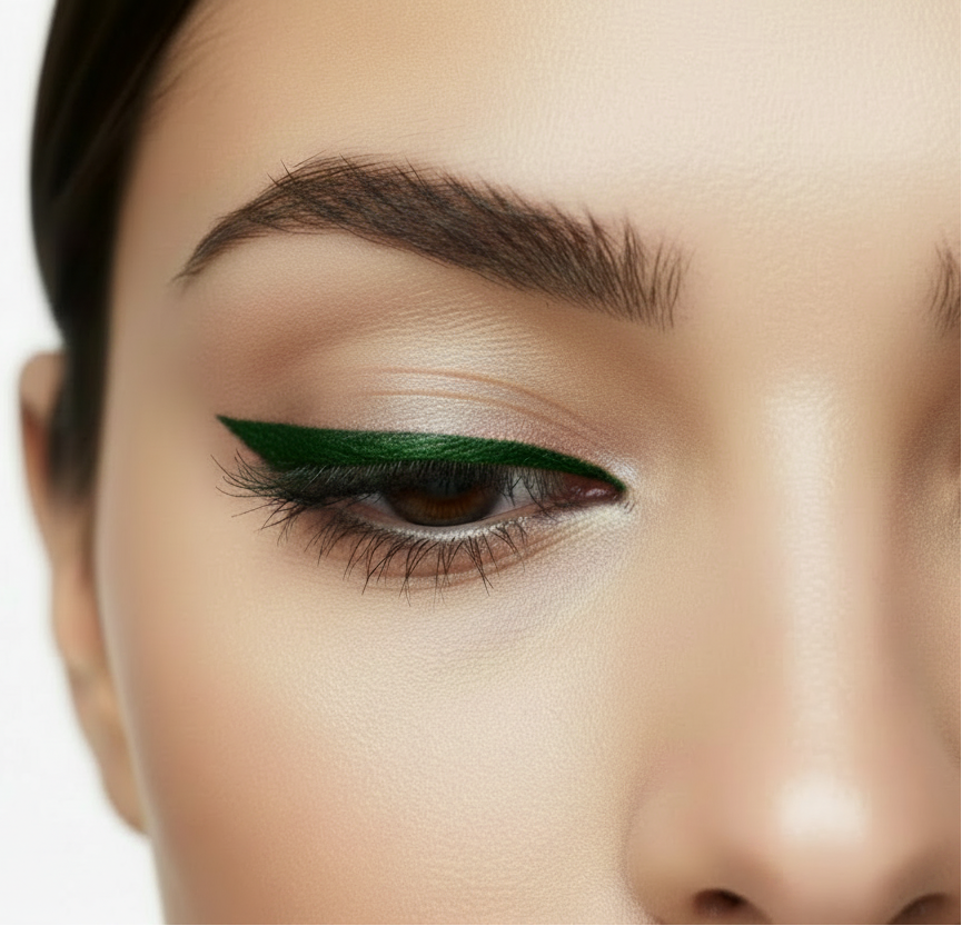 Long Lasting Liquid Eyeliner Forest Whisper - Dark Hunter Green